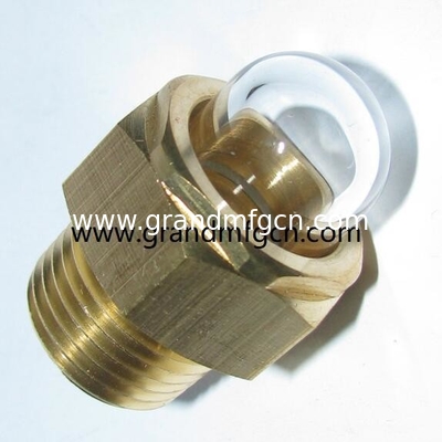 G1/2 дюйм GM-HDG12 BSP нить тяжелые грузовики охлаждение радиатор жидкость уровень зрения стеклянные быки глазные очки Grand-mfg