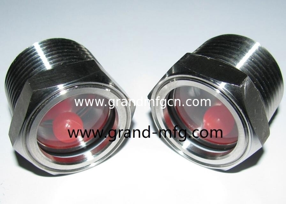 NPT 1-1/4 INCH из нержавеющей стали SUS304 Стекло для измерения уровня масла СТЕПЛЕНИЕ НАВОДНОГО НАВОДНОГО НАВОДА