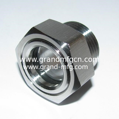 NPT 1-1/4 INCH из нержавеющей стали SUS304 Стекло для измерения уровня масла СТЕПЛЕНИЕ НАВОДНОГО НАВОДНОГО НАВОДА