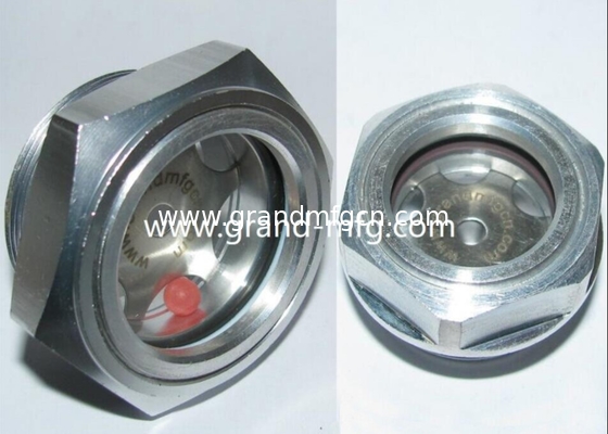 Мужская нить Hexagon Aluminum Oil Sight Glass (Metric & BSP thread) скоростной редуктор масляного уровня, без отделки