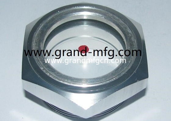 Мужская нить Hexagon Aluminum Oil Sight Glass (Metric & BSP thread) скоростной редуктор масляного уровня, без отделки