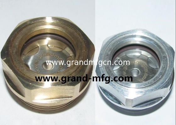 Мужская нить Hexagon Aluminum Oil Sight Glass (Metric & BSP thread) скоростной редуктор масляного уровня, без отделки