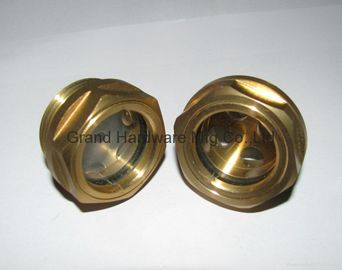 мужская нить BSP G 1/2&quot;,3/4&quot;,1&quot; латуниное масло зрения стекло ((BSP &amp; метрический нить) с натуральным стеклом