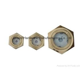 BSP нить 3/4&quot; Oil Sight Gauge с пирексовым стеклом для промышленности