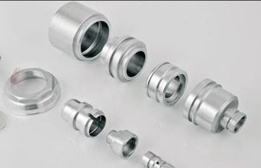 Мужчина BSP нить на заказ CNC обработанные алюминиевые детали, OEM и ODM сервис