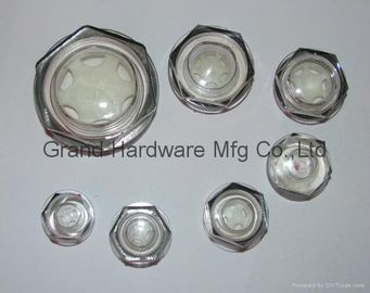 Поликарбонатное масло Прозрачная стеклянная нить G1/2 G1/8 G3/4 G1&quot;