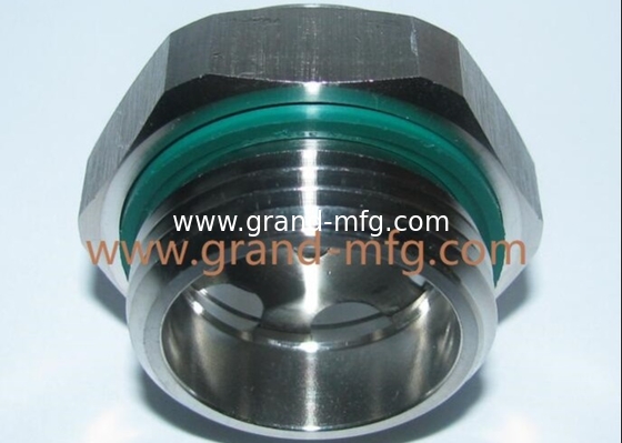 NPT нить 1/2&quot; 3/8&quot; 3/4 дюйма 1 дюйм стального стекла с отражателем SS304