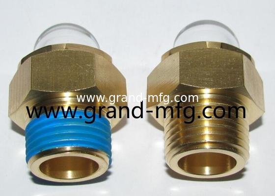 NPT нить 3/8&quot; 1/2&quot; 3/4&quot; купольной формы уровня габарита охладитель наблюдать жидкость уровень пузырька вид стекла габарита с прозрачным стеклом