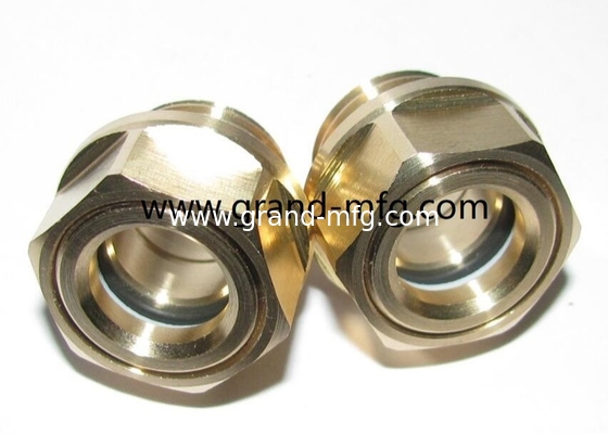 M27X1.5 Hex Liquid Dome Oil Level sight Glass Oil View Window Peephole для тяжелых радиаторов