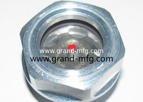 BSP G1 1/4 дюймовый коробка передач воздушные компрессоры Milled Hex Алюминиевый уровень масла вид стеклянный габарит пробка мужской нить G1/2 G3/4 G1 дюйм
