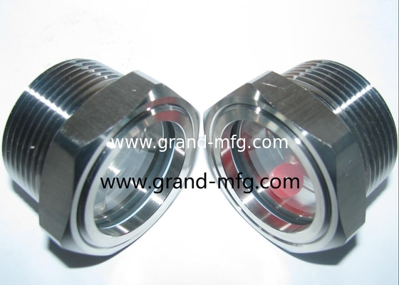 NPT 1-1/4 INCH из нержавеющей стали SUS304 Стекло для измерения уровня масла СТЕПЛЕНИЕ НАВОДНОГО НАВОДНОГО НАВОДА