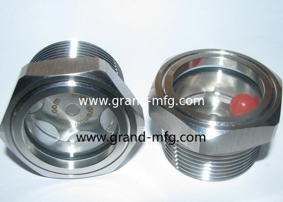 NPT 1-1/4 INCH из нержавеющей стали SUS304 Стекло для измерения уровня масла СТЕПЛЕНИЕ НАВОДНОГО НАВОДНОГО НАВОДА