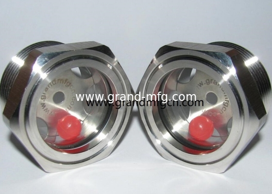 NPT3/8 GM-HDN38 Dome Oil Level Sight Glass Bubble 3D Sight Glass Gauge Coolant Reservoir Прозрачная стеклянная розетка