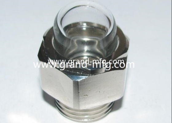 Мужчина NPT нить 1/2 &quot; 3/8&quot; 3/4 &quot; GM-HDN34 тяжелые грузовики 3d купол оливкового уровня зрения стеклянный габаритные розетки с прозрачным стеклом