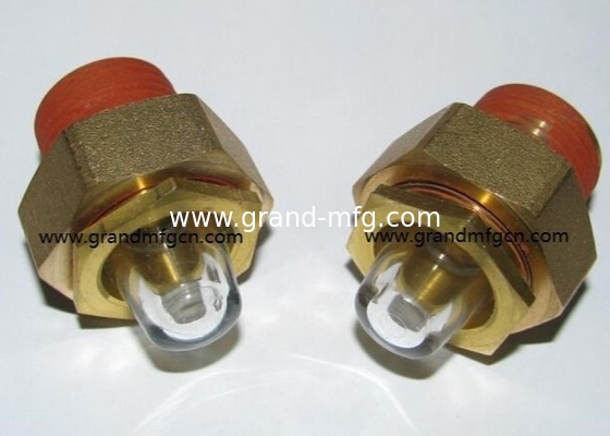 M12X1 GM-HDM12 Dome Oil Level Sight Glass Heavy duty 3d coolant sight Glass gauge Radiator жидкостный уровень зрения стекла G1/2