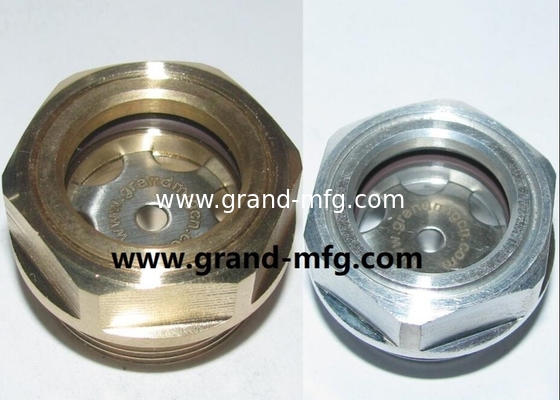 G3/8 дюйм G1/4 дюйм G1/2 дюйм G1 дюйм Нефть Газ Топливный резервуар Сайт Вставка Мужской нить Масло Уровни Алюминиевого масла Вид стекла На складе GM-AG12 GM-AG34 GM-AG10 GM-BG34 GM-BG12