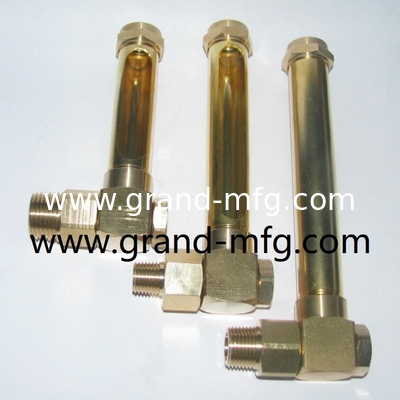 BSP3/8 INCH Индикатор уровня масла из латуни с маркировкой уровня для тонкостенного контейнера