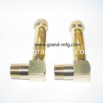 BSP3/8 INCH Индикатор уровня масла из латуни с маркировкой уровня для тонкостенного контейнера