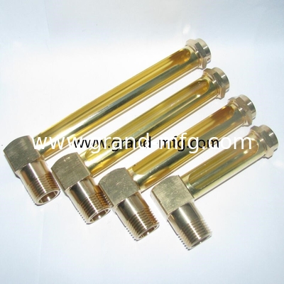 BSP1/2 INCH Индикатор уровня масла из латуни с маркировкой уровня для тонкостенных контейнеров