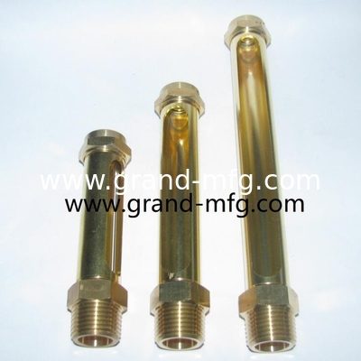 BSP1/2 INCH Индикатор уровня масла из латуни с маркировкой уровня для тонкостенных контейнеров