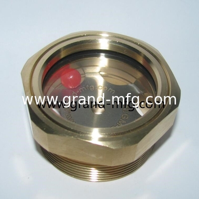 NPT нить 1/2&quot; 3/4&quot; 1&quot; Насосы медные уровни масла Тяжелая работа Радиаторы купол уровень масла стеклянный прицел пробка масляный габарит