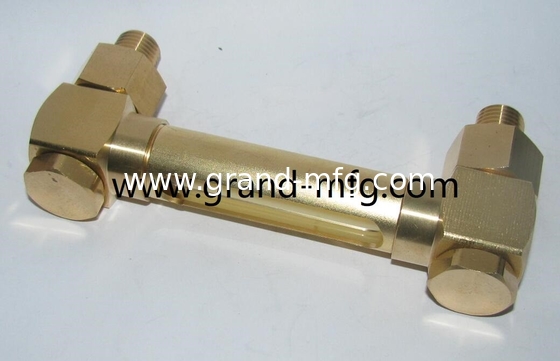 NPT1/4 INCH Индикатор уровня масла из латуни с маркировкой уровня для тонкостенного контейнера,измеритель уровня масла, измерители порта просмотра