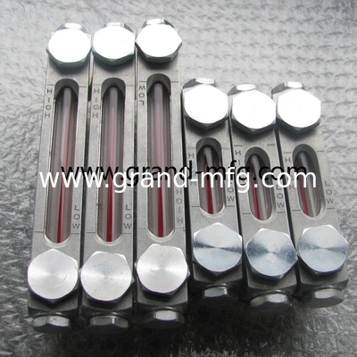 NPT1/4 INCH Индикатор уровня масла из латуни с маркировкой уровня для тонкостенного контейнера,измеритель уровня масла, измерители порта просмотра