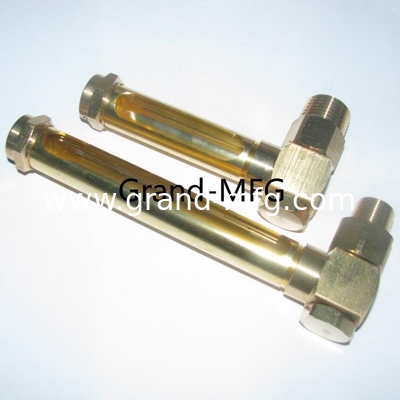 NPT1/4 INCH Индикатор уровня масла из латуни с маркировкой уровня для тонкостенного контейнера,измеритель уровня масла, измерители порта просмотра