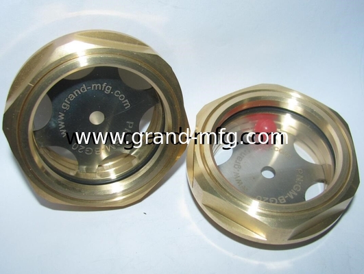 G1/2 дюйм GM-HDG12 BSP нить тяжелые грузовики охлаждение радиатор жидкость уровень зрения стеклянные быки глазные очки Grand-mfg