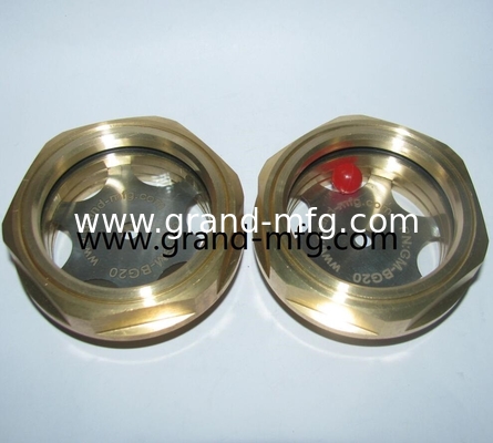 Мужской NPT нить 1/2&quot; 3/8&quot; 3/4&quot; 1&quot; 3-D Bullseye Sight Glass Observe Dome Gauge с прозрачным стеклянным масляным прицелом GM-HDM27 GM-HDG10 GM-HDN38 GM-HDG12