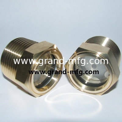 Медленные нитки для окна с нефтяным зрением NPT1-1/2 дюймов Размер ViewPort Sight Glass Custom Available GM-BN112