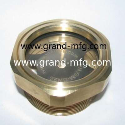 MNPT Нить 1/4&quot; 1/2&quot; 3/4&quot; 1&quot; 2&quot; Планетарный редуктор Редуктор Масляный Стрелок Стекло с закаленным стеклом 2Mpa давление OEM ODM