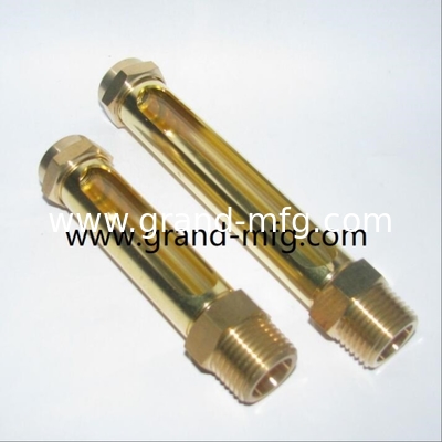 NPT1/4 INCH Индикатор уровня масла из латуни с маркировкой уровня для тонкостенного контейнера,измеритель уровня масла, измерители порта просмотра