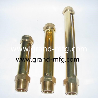 NPT 1/2 INCH Набор уровня масла из латуни с маркировкой уровня для тонкостенного контейнера