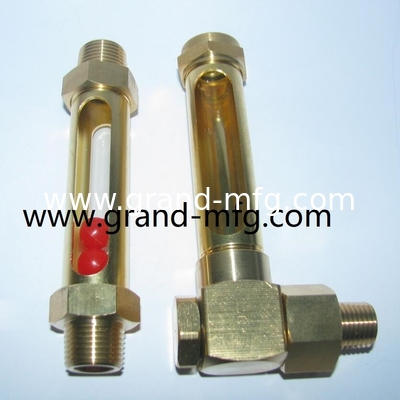NPT1/4 INCH Индикатор уровня масла из латуни с маркировкой уровня для масляного уровня в тонкостенной емкости