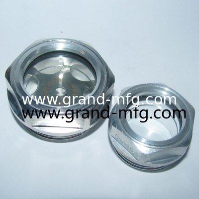 G1/2&quot; G1&quot; G1 1/4&quot; G2&quot; BSP коробка передач с нитью алюминиевый масляный прицел стекло масляный уровень прицел габаритный прицел алюминиевый индикатор масла