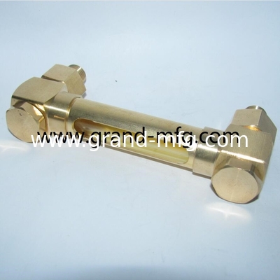 BSP 1/8 INCH Массовый медный масляный уровень прицельного измерителя с знаками уровня для тонкостенного контейнера индикатора уровня масла