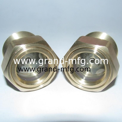 M16X1.5 Hex Top Liquid Dome Oil Level sight glass oil window Brass Вместимое шпионское отверстие для топливного бака мотоцикла