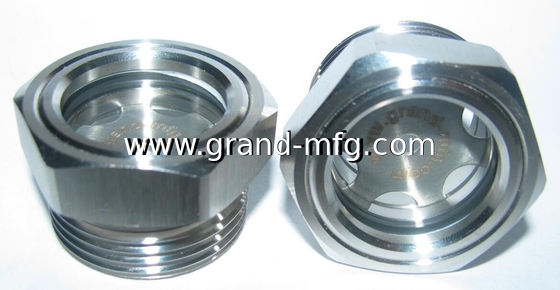 Высокое давление 1500PSI СВИДЕНИЕ ПЛЯЖЕНИЕ ОКНО 1&quot;2&quot;3&quot; BSP G THREAD масляный прицел стеклянный прицел потока жидкости