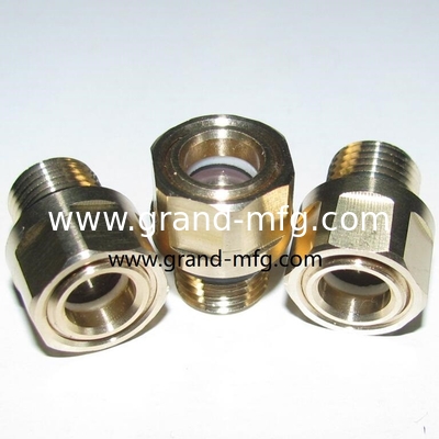 NPT 1/2&quot; 3/4&quot; 1&quot; Мужской нить Гидравлическое окно для измерения уровня масла GM-BN12 GM-BN34 GM-BN10 Стекло для измерения уровня масла Поставщик