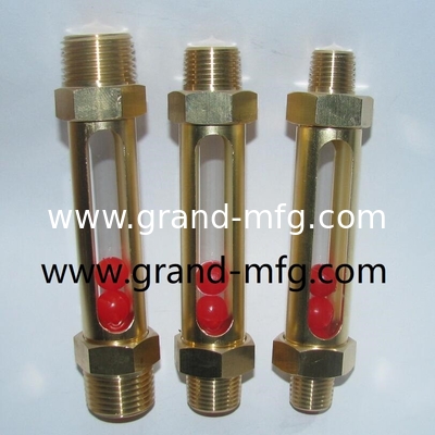 Медные нефтяные нивелиры в мужской нитке NPT, BSP, G1/8&quot;,1/4&quot;,3/8&quot;,1/2&quot;3/4&quot;,1&quot;, с кварцевой стеклянной трубкойГидравлический нефтяной нивелир для легкой установки