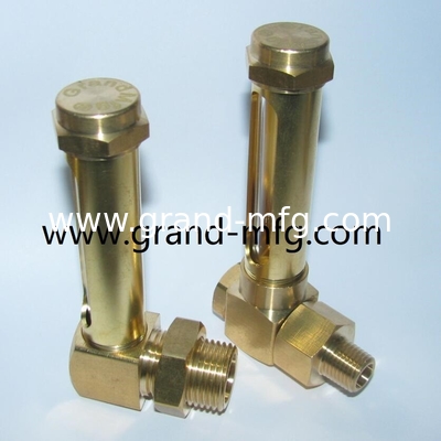 BSP нить G1/4 G1/2 INCH индикаторы уровня масла латуни с маркировкой уровня для контейнеров Редукторные коробки трубчатого уровня GM-BG12 GM-BN14 GM-BN12
