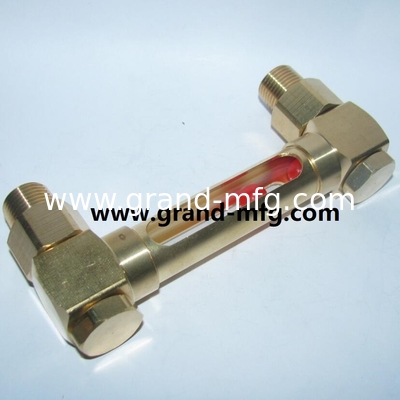 Медные масляные нивелиры мужской NPT,BSP,G нить1/8&quot;,1/4&quot;,3/8&quot;,1/2&quot;3/4&quot;,1&quot;, с кварцевой стеклянной трубой Гидравлический масляный нивелир с реальной стеклянной трубой для точности и производительности