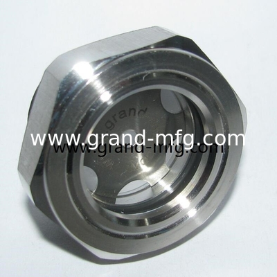 NPT 1 INCH из нержавеющей стали 304 стеклянное окно для очистки масла на складе