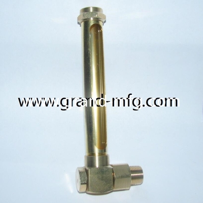 Медные масляные нивелиры мужской NPT,BSP,G нить1/8&quot;,1/4&quot;,3/8&quot;,1/2&quot;3/4&quot;,1&quot;, с кварцевой стеклянной трубой Гидравлический масляный нивелир с реальной стеклянной трубой для точности и производительности