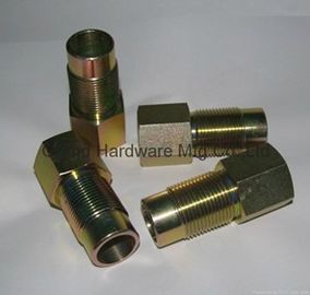 NPT BSP Метрическая нить шестиугольник SAE стальные фитинги цинковые,OEM и ODM бизнес