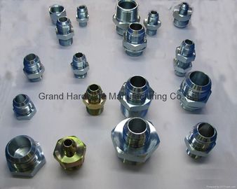 NPT BSP Метрическая нить шестиугольник SAE стальные фитинги цинковые,OEM и ODM бизнес