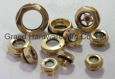 NPT BSP Метрическая нить 3/8",1/2",3/4",1",11/2",11/4",2" латунь Визуальный уровень прицела, изготовленный в Китае