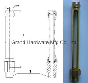 НПТ трубопроводная нить 1/2&quot;,3/4&quot;,1&quot;,1-1/4&quot;,1-1/2&quot; Наблюдение масляного уровня для промышленных