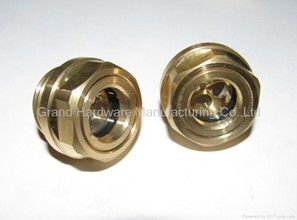 мужская нить BSP G 1/2&quot;,3/4&quot;,1&quot; латуниное масло зрения стекло ((BSP &amp; метрический нить) с натуральным стеклом